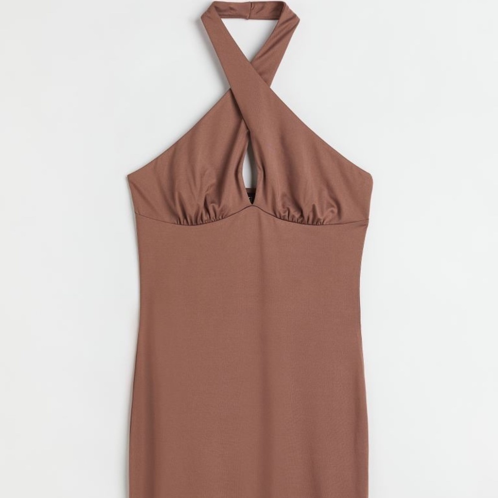 H&M Halter Top Jersey Short Dress